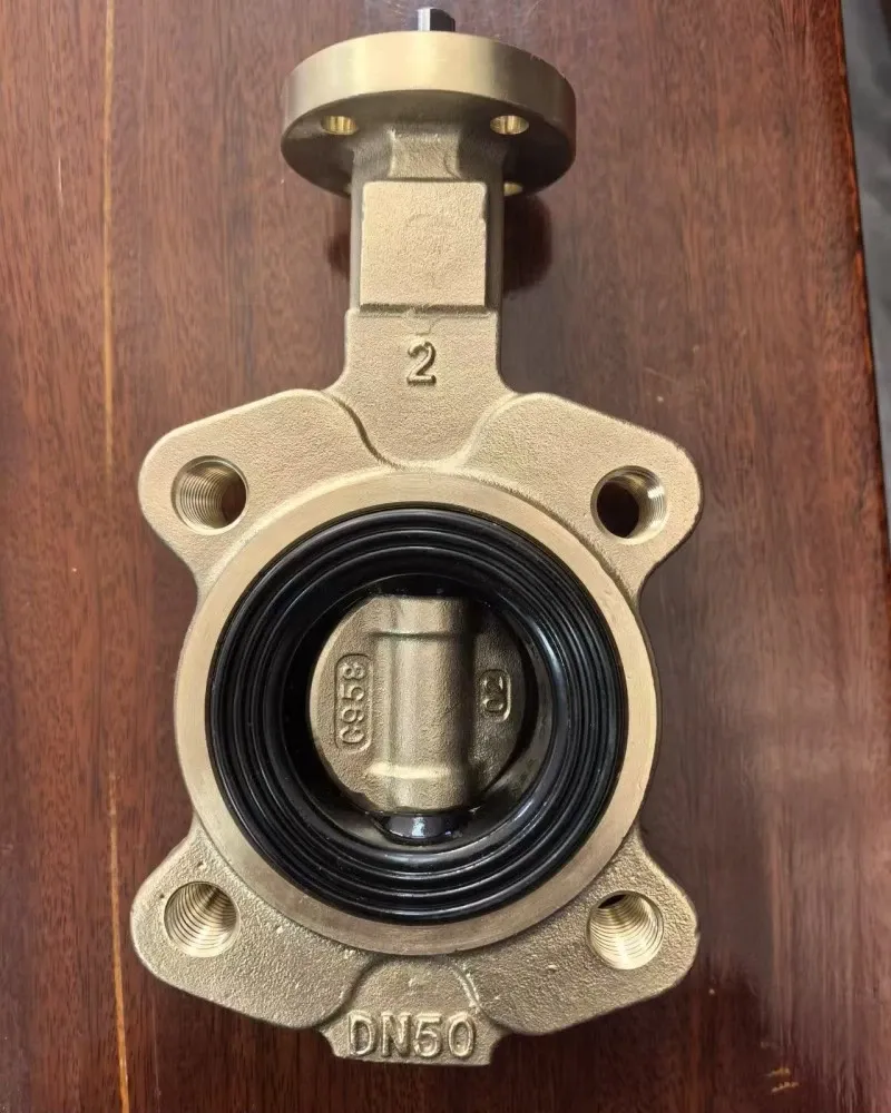 Al Bronze Wafer Butterfly Valve